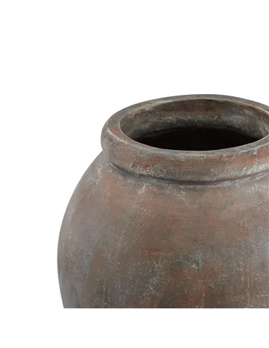 Hill Interiors Siena Large Brown  Jar Shaped Planter 23308