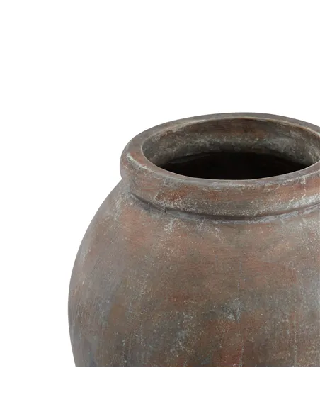 Hill Interiors Siena Large Brown  Jar Shaped Planter 23308