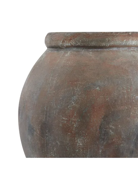 Hill Interiors Siena Large Brown  Jar Shaped Planter 23308