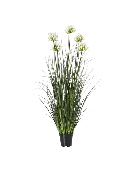 Hill Interiors Large White Agapanthus Plant In Pot 23715
