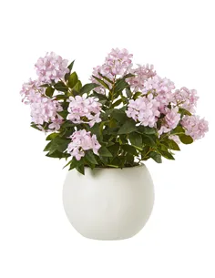 Hill Interiors Large Pink Hydrangea Plant In Pot 23754