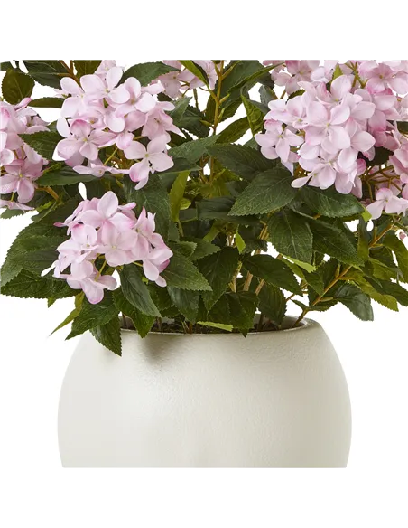 Hill Interiors Large Pink Hydrangea Plant In Pot 23754