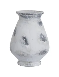 Hill Interiors Naxos Large Antique White Vase 19500