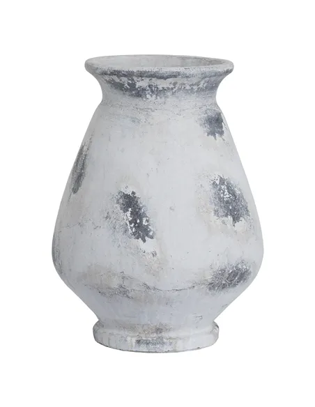 Hill Interiors Naxos Large Antique White Vase 19500