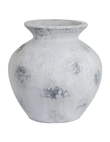 Hill Interiors Downton Large Antique White Vase 19501