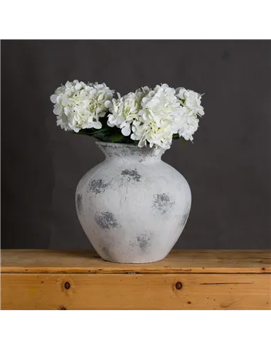 Hill Interiors Downton Large Antique White Vase 19501
