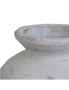 Hill Interiors Darcy Antique White Vase 19502 2