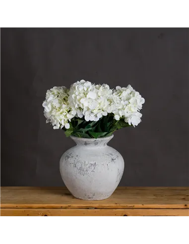 Hill Interiors Darcy Antique White Vase 19502