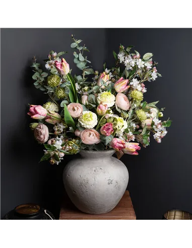 Hill Interiors Darcy Antique White Vase 19502