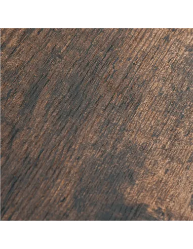 HOMCOM Writing Desk Computer Table Home Office PC Laptop Workstation Storage Shelf 100L x 45W cm Rustic Brown