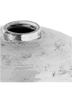 Hill Interiors Hammered Silver Astral Vase 21718 2