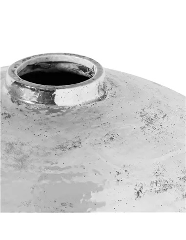Hill Interiors Hammered Silver Astral Vase 21718