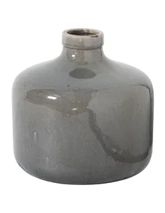 Hill Interiors Garda Grey Glazed Chive Vase 21767