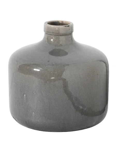 Hill Interiors Garda Grey Glazed Chive Vase 21767