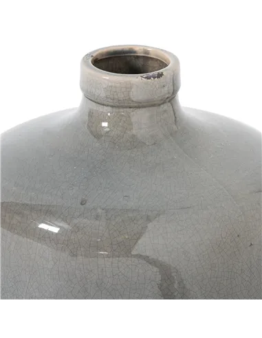Hill Interiors Garda Grey Glazed Chive Vase 21767