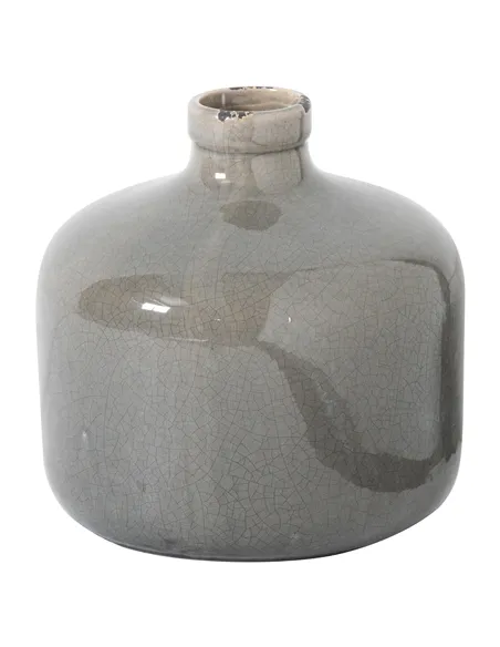 Hill Interiors Garda Grey Glazed Eve Vase 21770