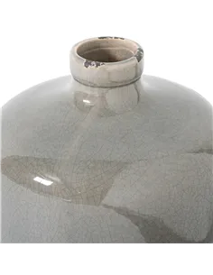 Hill Interiors Garda Grey Glazed Eve Vase 21770 2