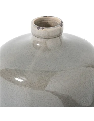 Hill Interiors Garda Grey Glazed Eve Vase 21770