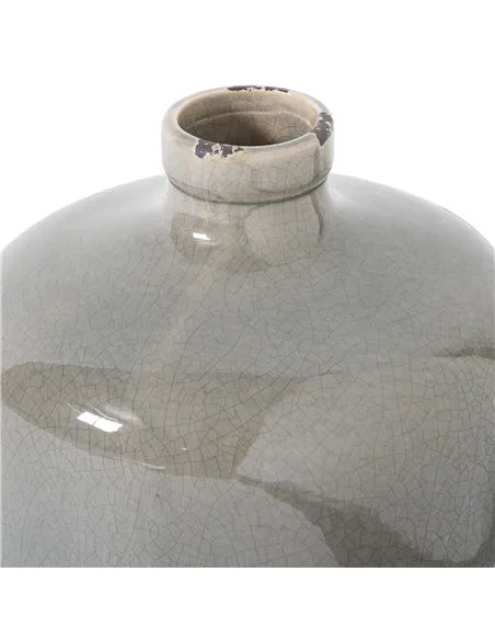 Hill Interiors Garda Grey Glazed Eve Vase 21770