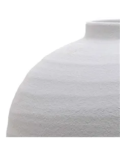 Hill Interiors Tiber Matt White Ceramic Vase 22243 2