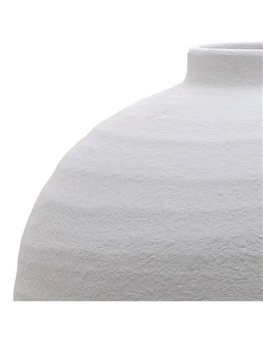 Hill Interiors Tiber Matt White Ceramic Vase 22243