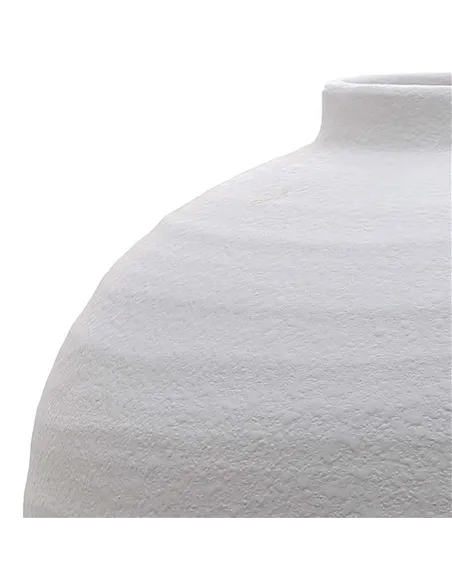 Hill Interiors Tiber Matt White Ceramic Vase 22243