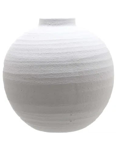 Hill Interiors Tiber Large Matt White Ceramic Vase 22244