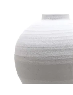 Hill Interiors Tiber Large Matt White Ceramic Vase 22244 2