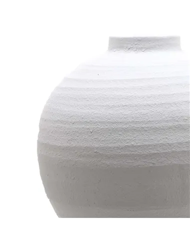 Hill Interiors Tiber Large Matt White Ceramic Vase 22244