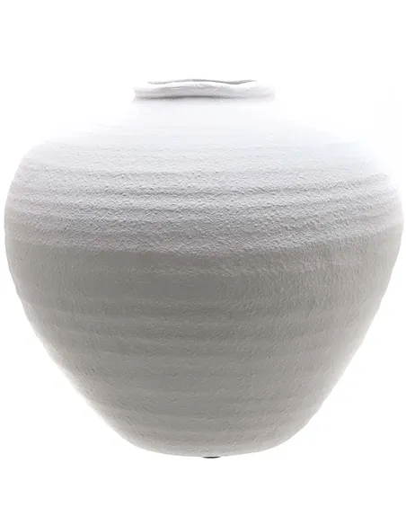 Hill Interiors Regola Matt White Ceramic Vase 22247
