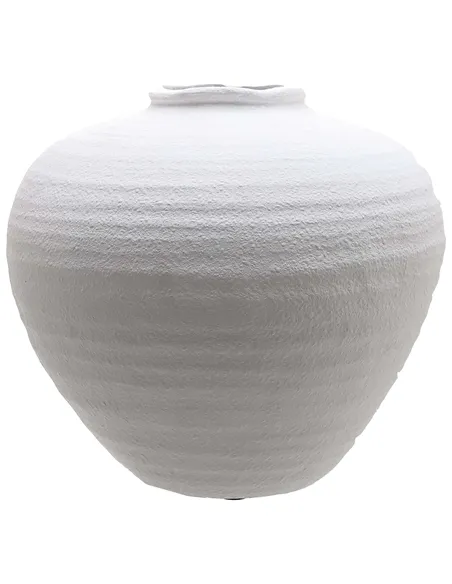 Hill Interiors Regola Large Matt White Ceramic Vase 22248