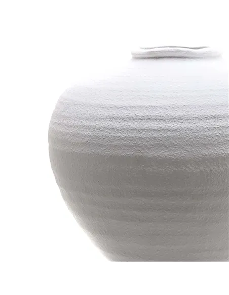 Hill Interiors Regola Large Matt White Ceramic Vase 22248