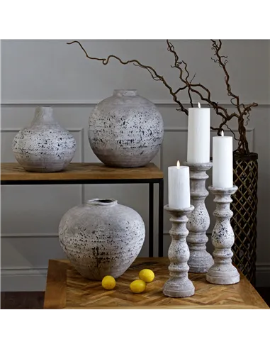 Hill Interiors Regola Stone Ceramic Vase 22249