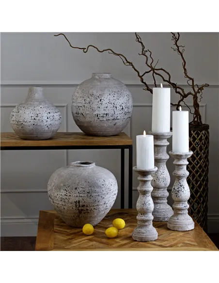 Hill Interiors Regola Stone Ceramic Vase 22249