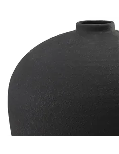 Hill Interiors Matt Black Tall  Astral Vase 22901 2
