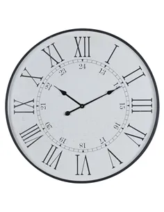 Hill Interiors Large Embossed Station Clock 19479