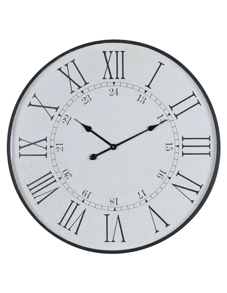 Hill Interiors Large Embossed Station Clock 19479