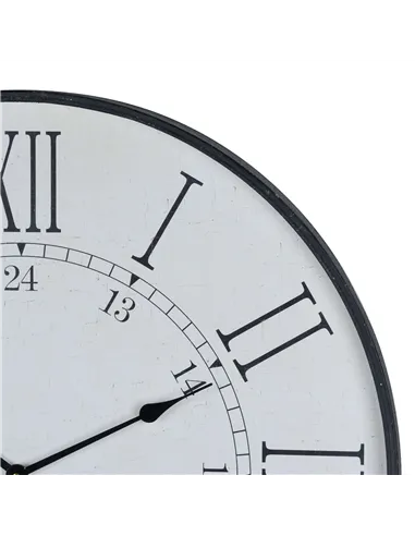 Hill Interiors Large Embossed Station Clock 19479