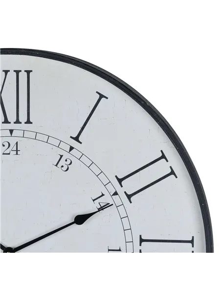 Hill Interiors Large Embossed Station Clock 19479