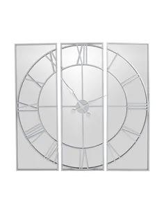 Hill Interiors Celina Mirrored Wall Clock 21619