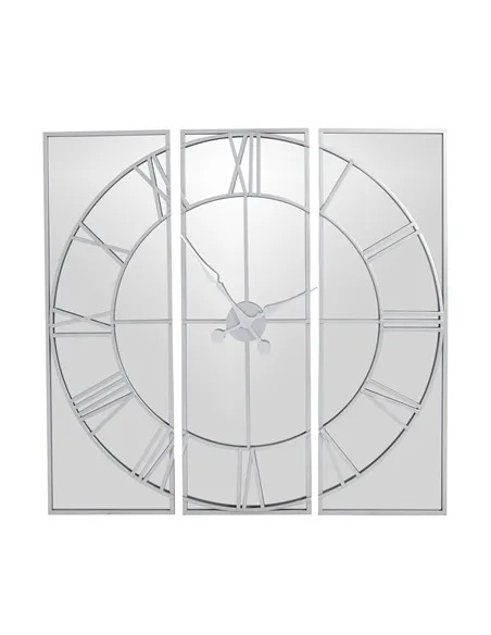 Hill Interiors Celina Mirrored Wall Clock 21619