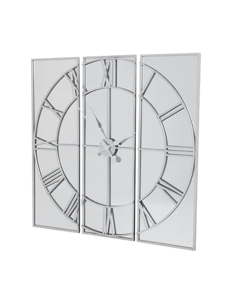 Hill Interiors Celina Mirrored Wall Clock 21619