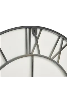 Hill Interiors Grey Skeleton Wall Clock 21621 2