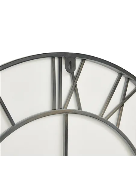 Hill Interiors Grey Skeleton Wall Clock 21621