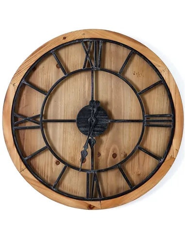 Hill Interiors Williston Wooden Wall Clock 21641