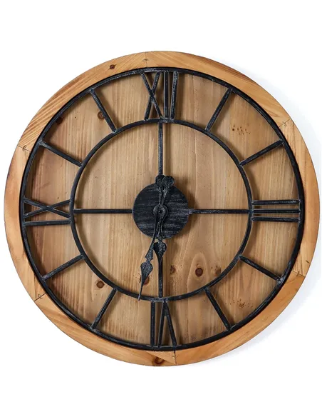 Hill Interiors Williston Wooden Wall Clock 21641