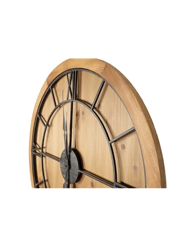 Hill Interiors Williston Large Wooden Wall Clock 21642