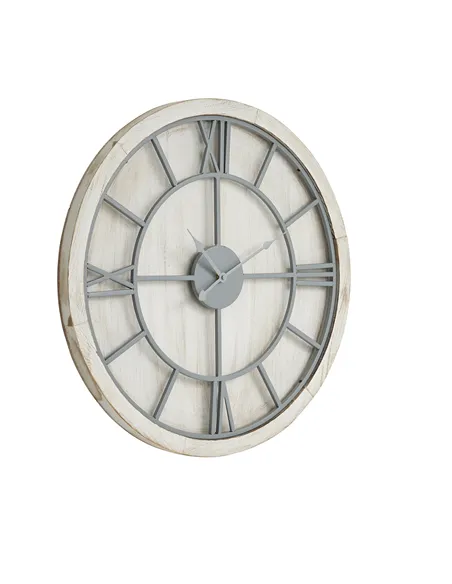 Hill Interiors Williston White Wall Clock 21649