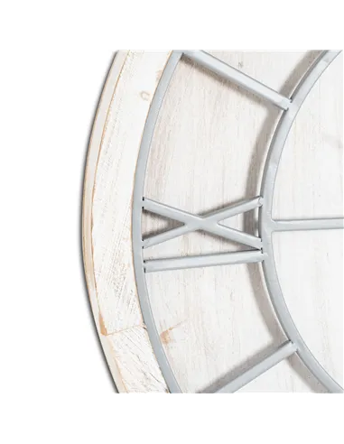 Hill Interiors Williston White Wall Clock 21649