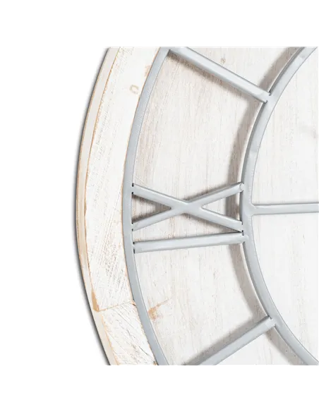 Hill Interiors Williston White Wall Clock 21649